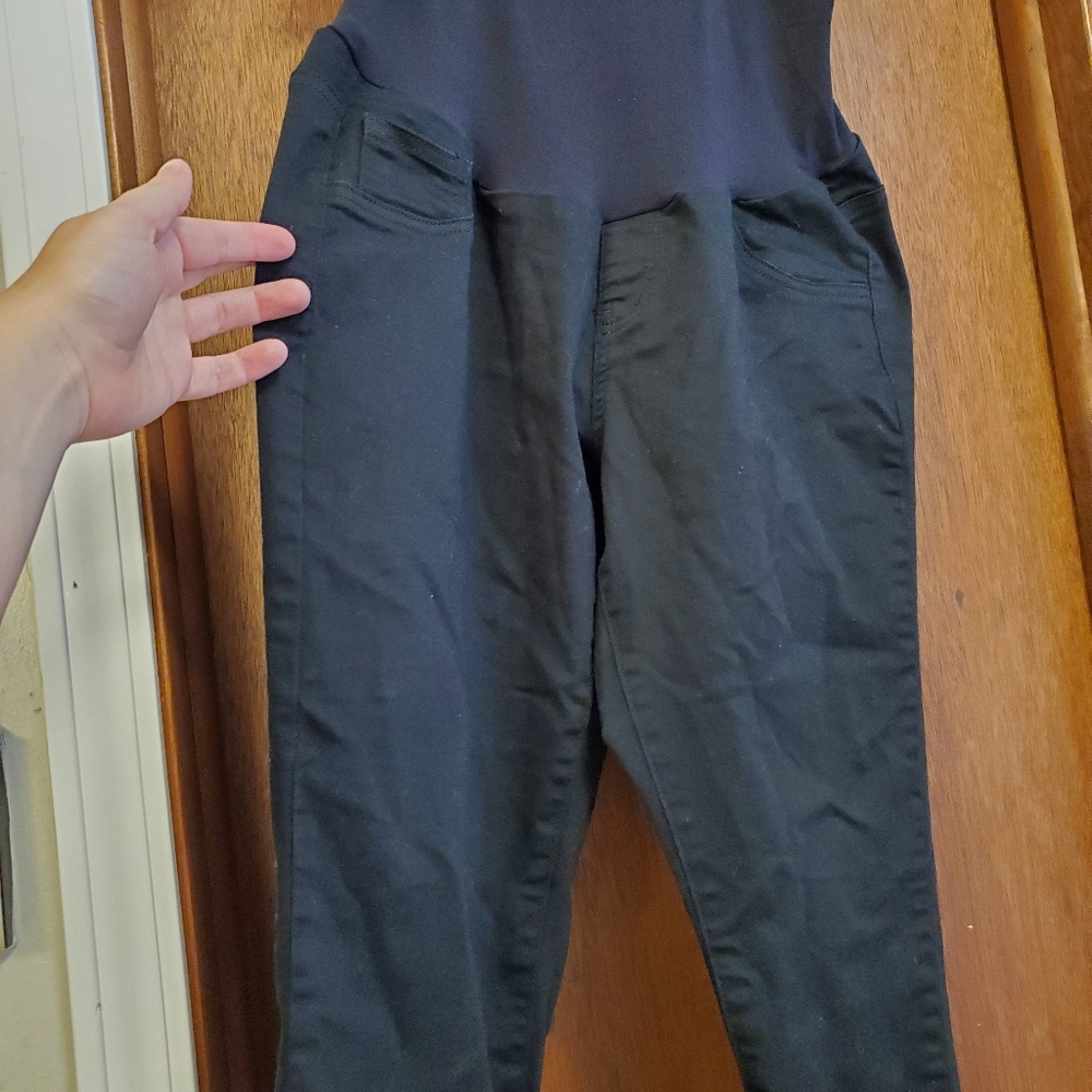 Black maternity work pants, target brand (Indigo Blue size XL never warn)